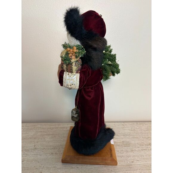 VTG 1990 Lynn Haney Kris Kringle SIGNED - Picture 2 of 6